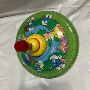 Smurf Toy Spinning Top